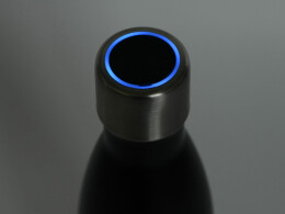 Waterline Вакуумная термобутылка с УФ-стерилизацией "Photon", черный, 500 мл