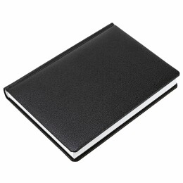 сделано в России Ежедневник Sagrin, недатированный, черный