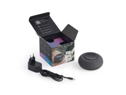 VK Умная колонка VK Капсула Мини с голосовым помощником Марусей, темный серый