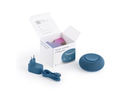 VK Умная колонка VK Капсула Мини с голосовым помощником Марусей, морской синий