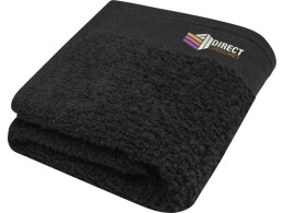 Seasons Хлопковое полотенце для ванной Chloe 30x50 см плотностью 550 г/м2, черный