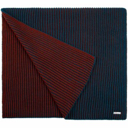 Sherst Шарф Nobilis, бирюзовый с терракотовым