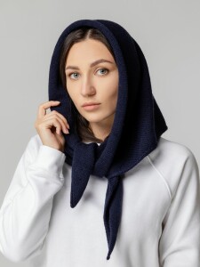 Sherst Косынка Dalia, темно-синяя