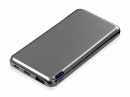 Evolt Внешний аккумулятор Forge, Evolt, металл, 10000mah, серебристый