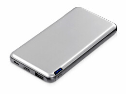 Evolt Внешний аккумулятор «Forge» v.2, металл, 10000mah, серебристый