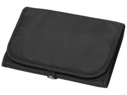 Разное Несессер для путешествий со съемной косметичкой "Flat", черный