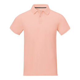Elevate Calgary мужская рубашка-поло с коротким рукавом, pale blush pink