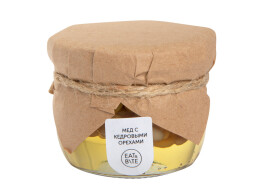 Eat & Bite Сувенирный набор "Мед с кедровыми орешками" 120 гр