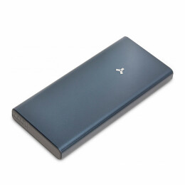 ACCESSTYLE Внешний аккумулятор LAVA 10D, 10000 мАч, металл, синий