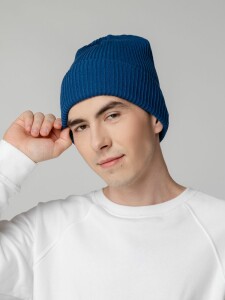 teplo Шапка Franky, темно-синяя (лазурная)