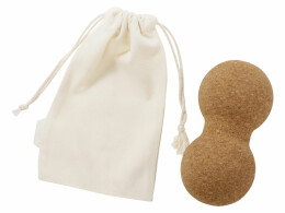 Vibe Массажный мяч двойной для МФР Corbell, 8х16 см