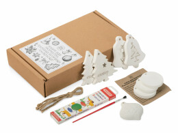 Разное Набор для творчества «Ёлочные игрушки-раскраски»