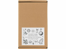 Разное Набор для творчества «Ёлочные игрушки-раскраски»