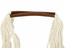 Авоська дарит надежду Авоська Dream М "old style" 15 литров с кожаными ручками, натуральный (19)