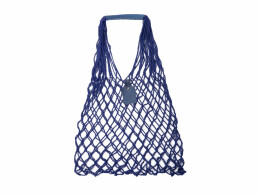 Авоська дарит надежду Авоська Dream L наплечная 25 литров с кожаными ручками, синий (12)