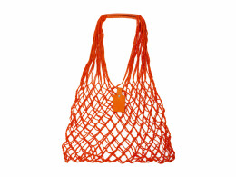 Авоська дарит надежду Авоська Dream L наплечная 25 литров с кожаными ручками, оранжевый (5)