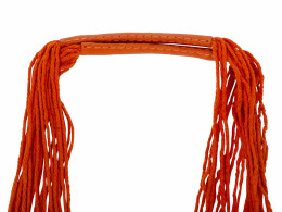 Авоська дарит надежду Авоська Dream L наплечная 25 литров с кожаными ручками, оранжевый (5)