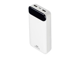 RIVACASE RIVACASE VA2280 (20000mAh) с дисплеем, белый, внешний аккумулятор /24