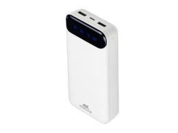 RIVACASE RIVACASE VA2280 (20000mAh) с дисплеем, белый, внешний аккумулятор /24