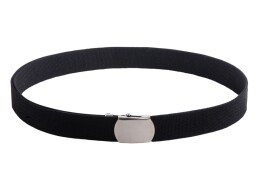 Разное Ремень на пояс Canvas из ткани с металлической пряжкой, черный
