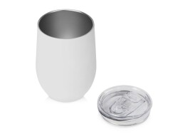 Waterline Термокружка Sense Gum, soft-touch, непротекаемая крышка, 370мл, белый