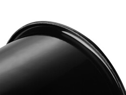 Разное Кружка эмалированная с ободком, черная