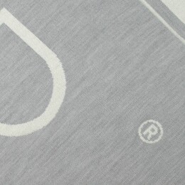 Manevr Шарф Bereg, молочный с серым