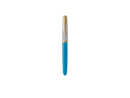 Parker Перьевая ручка Parker 51 Premium Turquoise GT перо; M, чернила: Black, Blue, в подарочной упаковке.