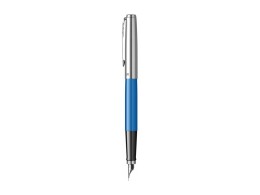 Parker Ручка перьевая Parker Jotter Originals Blue Chrom CT, перо: F, цвет чернил: blue, в подарочной упаковке