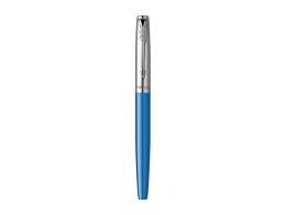 Parker Ручка перьевая Parker Jotter Originals Blue Chrom CT, перо: F, цвет чернил: blue, в подарочной упаковке