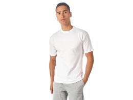 US Basic Футболка из френч терри «Warsaw» унисекс 220гр, белый