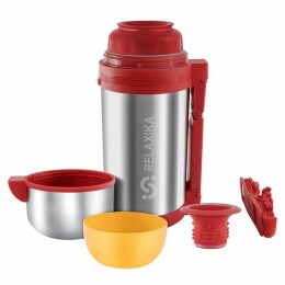 Relaxika Термос для еды и напитков Relaxika 1200, стальной