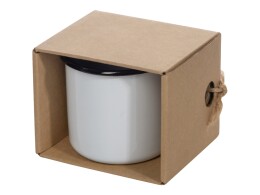 Разное Кружка эмалированная в коробке, белый