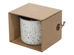 Разное Кружка эмалированная в коробке, всплеск