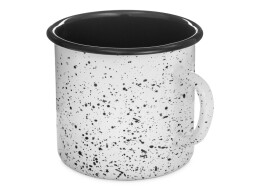 Разное Кружка эмалированная в коробке, всплеск