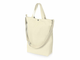 Разное Сумка Helfer из хлопка на кнопке с регулирующейся лямкой, натуральный