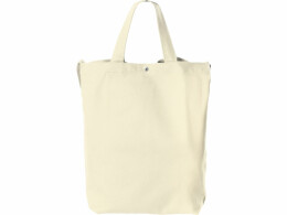 Разное Сумка Helfer из хлопка на кнопке с регулирующейся лямкой, натуральный