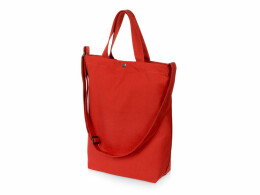 Разное Сумка Helfer из хлопка на кнопке с регулирующейся лямкой, красный