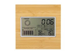 Разное Метеостанция из бамбука "Moscow Heat"