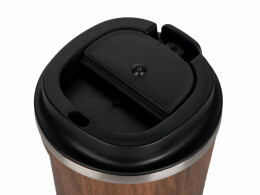 ASOBU Термокружка CAFe COMPACT, 380 мл, wood