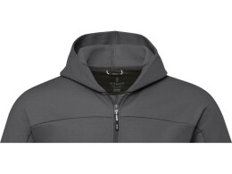 Elevate Мужская спортивная трикотажная куртка Nubia на молнии, storm grey