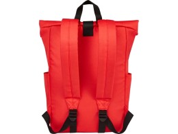 Разное Рюкзак Byron 15,6" объемом 18 л со скручиваемым верхом, изготовленный из переработанного ПЭТ по стандарту GRS, красный
