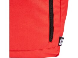 Разное Рюкзак Byron 15,6" объемом 18 л со скручиваемым верхом, изготовленный из переработанного ПЭТ по стандарту GRS, красный