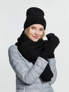 teplo Шарф Nordkyn, черный