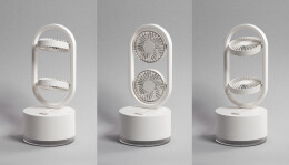 mid-oceangift Портативный увлажнитель воздуха "Smart Wind" с двумя вентиляторами