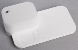 mid-oceangift Настольная беспроводная (15W) зарядная станция "Smart Base" с увлажнителем и лампой