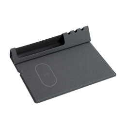 mid-oceangift Настольная складная подставка "Cool Desk" с беспроводным (10W) зарядным устройством и ковриком для мыши