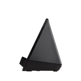 mid-oceangift Настольные часы "Smart Pyramid" с bluetooth колонкой (3Вт) и беспроводным (15W) зарядным устройством, с подсветкой логотипа
