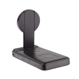 mid-oceangift Беспроводная зарядная (20W/15W) станция-пауэрбэнк "Slider" 10000 mAh для смартфонов, наушников, часов, с подвижным зарядным блоком