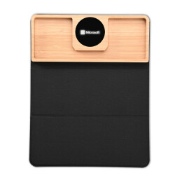 POWERFOLIO Коврик-трансформер с органайзером на магнитах с беспроводным (15W) ЗУ с подсветкой логотипа